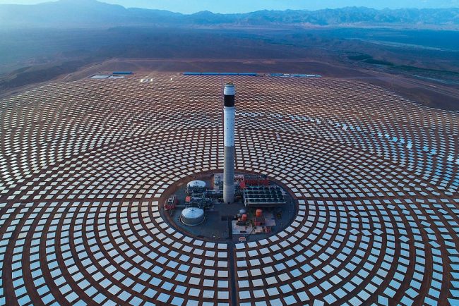 central solar Ouarzazate energías renovables energía solar energías limpias sostenibilidad sector energético Eres Energía