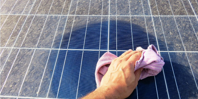 limpieza paneles solares