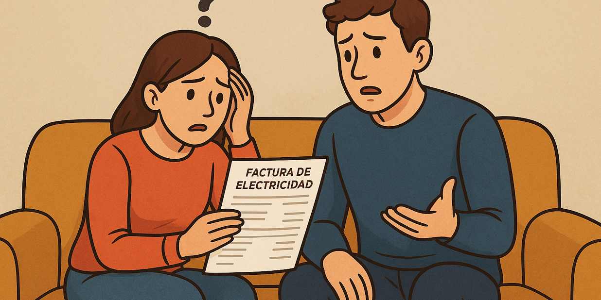 10 errores al leer la factura de luz